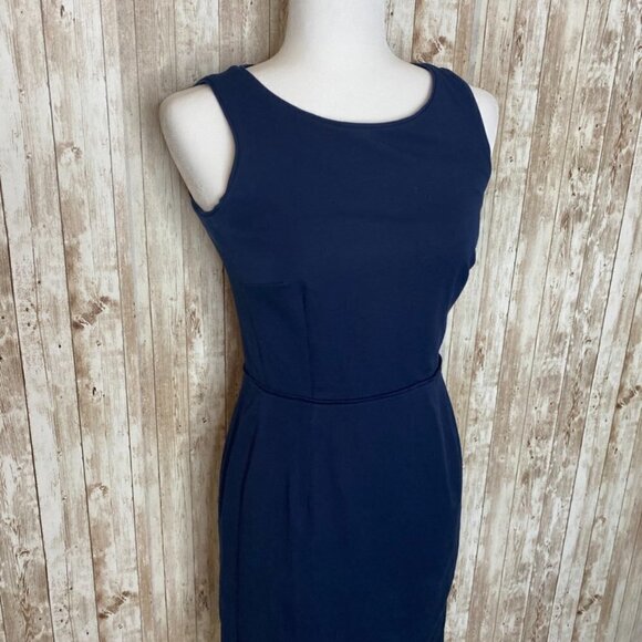 Women's Tommy Hilfiger Classic Sleeveless Navy Dress size 0 - Picture 2 of 6